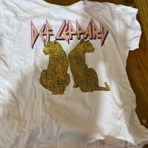 Def leppard shirt